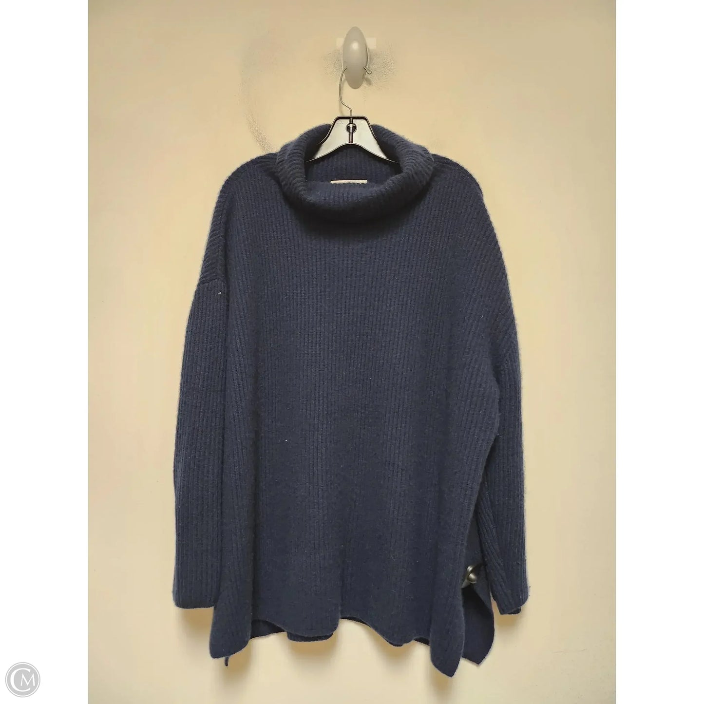 Sweater Cashmere By Nordstrom In Navy, Size: Xl
