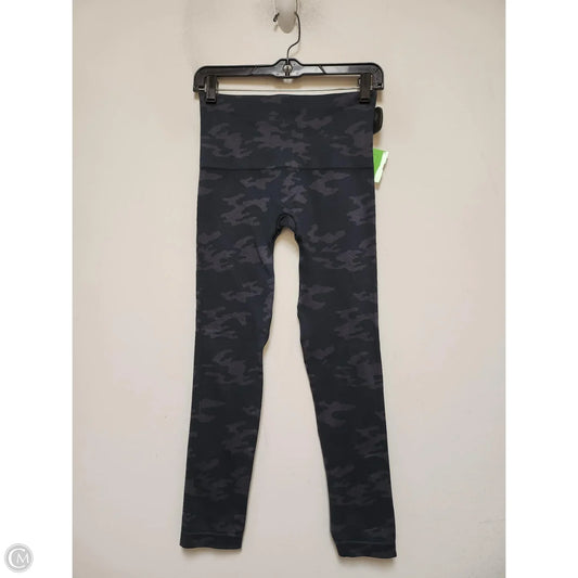 Athletic Leggings By Spanx In Camouflage Print, Size: M