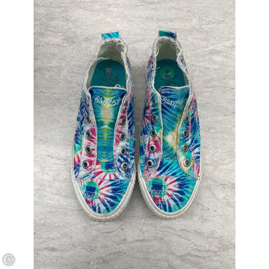 Shoes Sneakers By Blowfish In Tie Dye Print, Size: 8