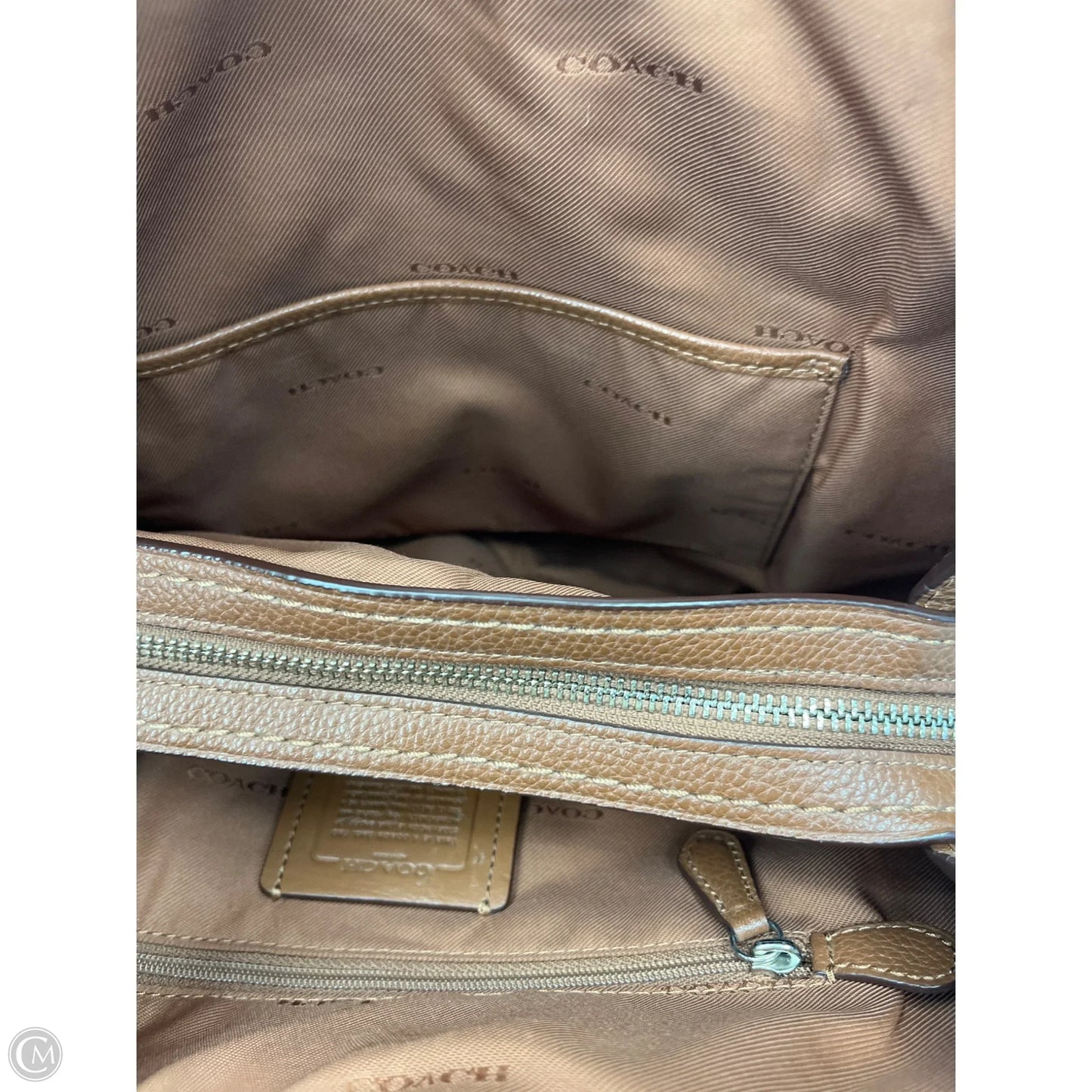 Handbag Designer By Coach, Size: Medium