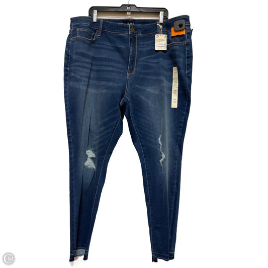 Jeans Jeggings By Ana In Blue Denim, Size: 22