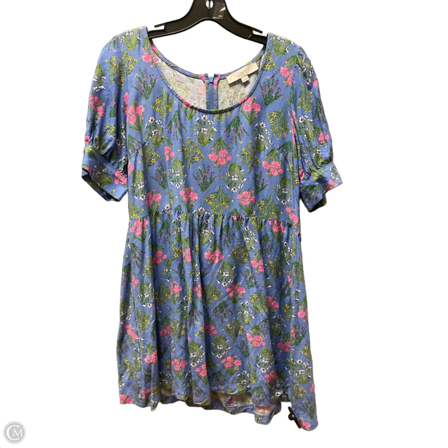 Dress Casual Short By Loft In Floral Print, Size: M