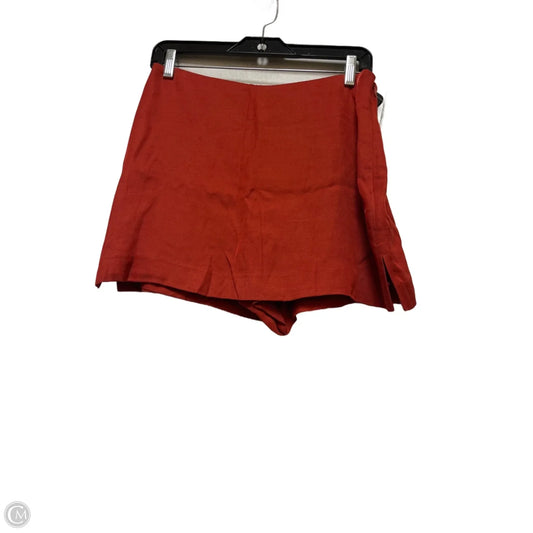 Skort By Express In Orange, Size: 8