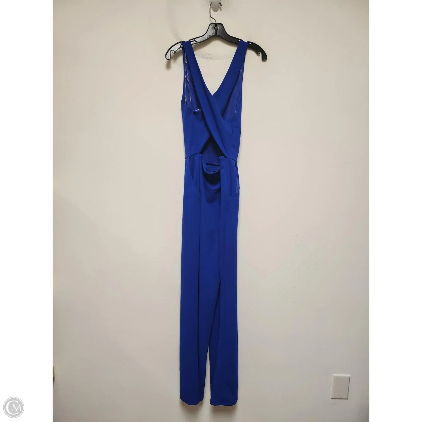 Jumpsuit By Clothes Mentor In Blue, Size: L