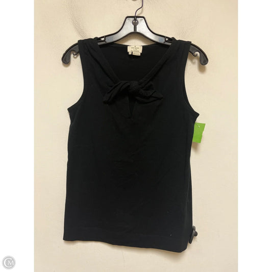 Top Sleeveless Designer By Kate Spade In Black, Size: S