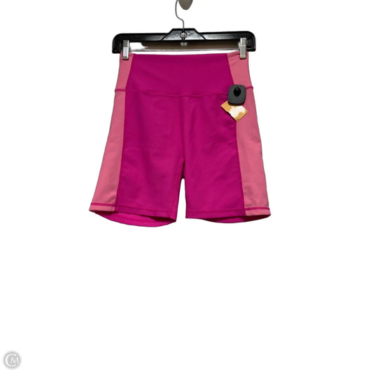 Athletic Shorts By Wilo In Pink, Size: M