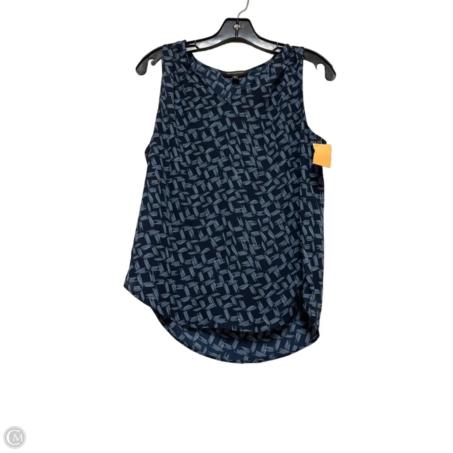 Top Sleeveless By Banana Republic In Blue, Size: Xs