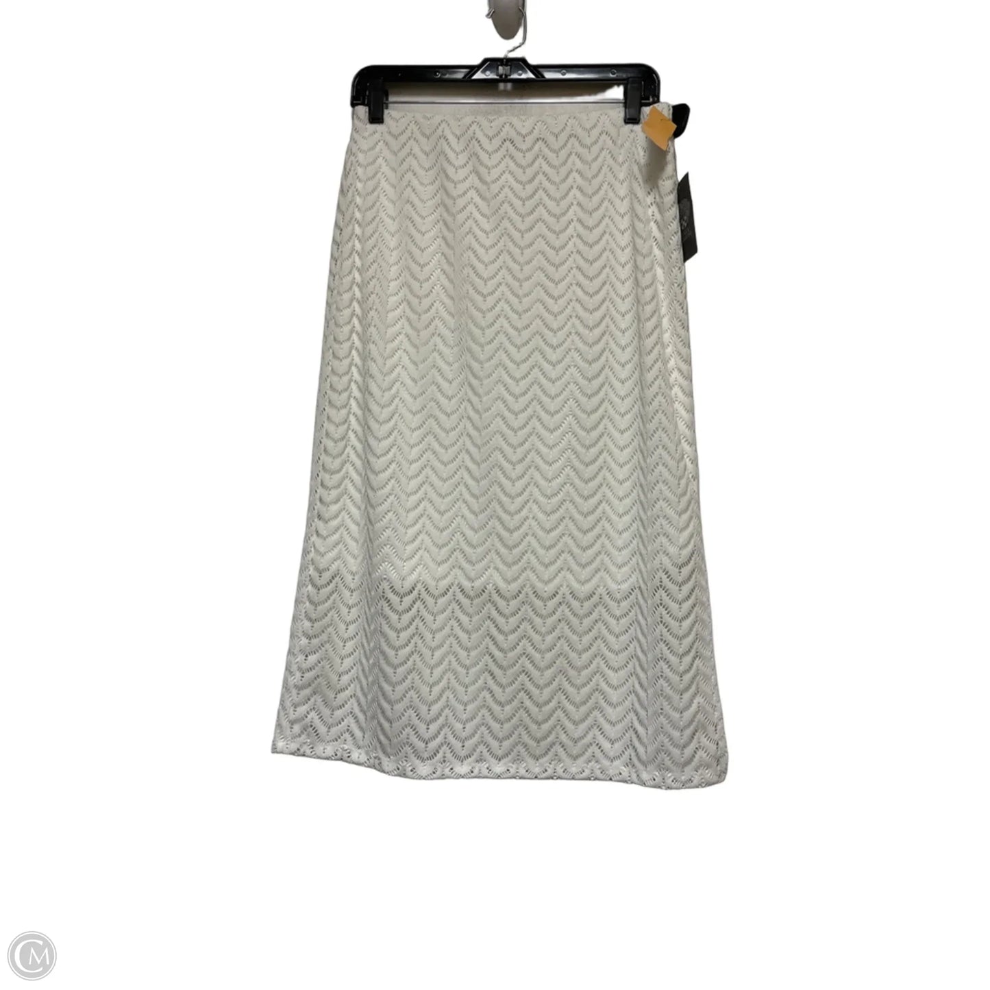 Skirt Midi By Vince Camuto In White, Size: 4