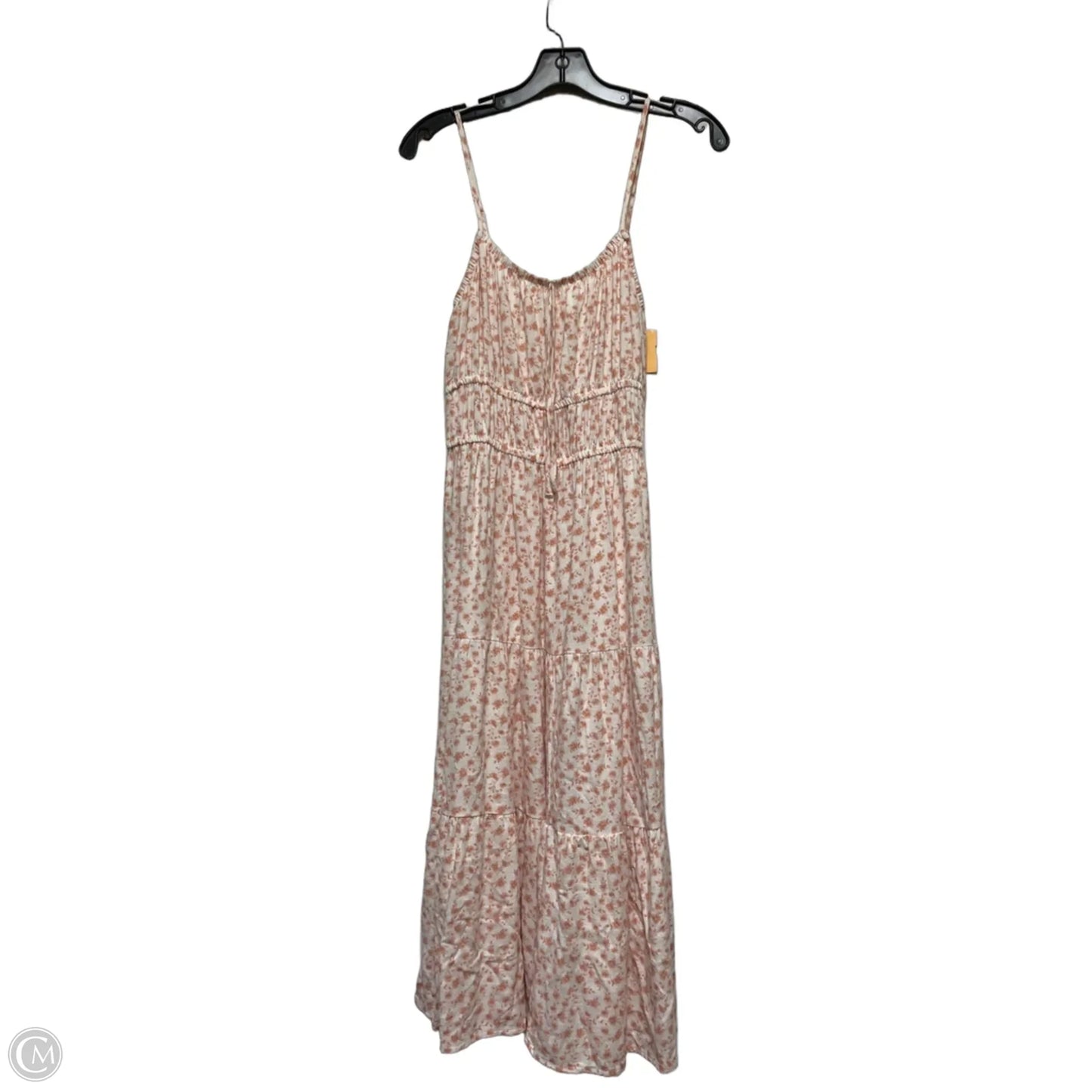 Dress Casual Midi By Celebrity Pink In Floral Print, Size: M