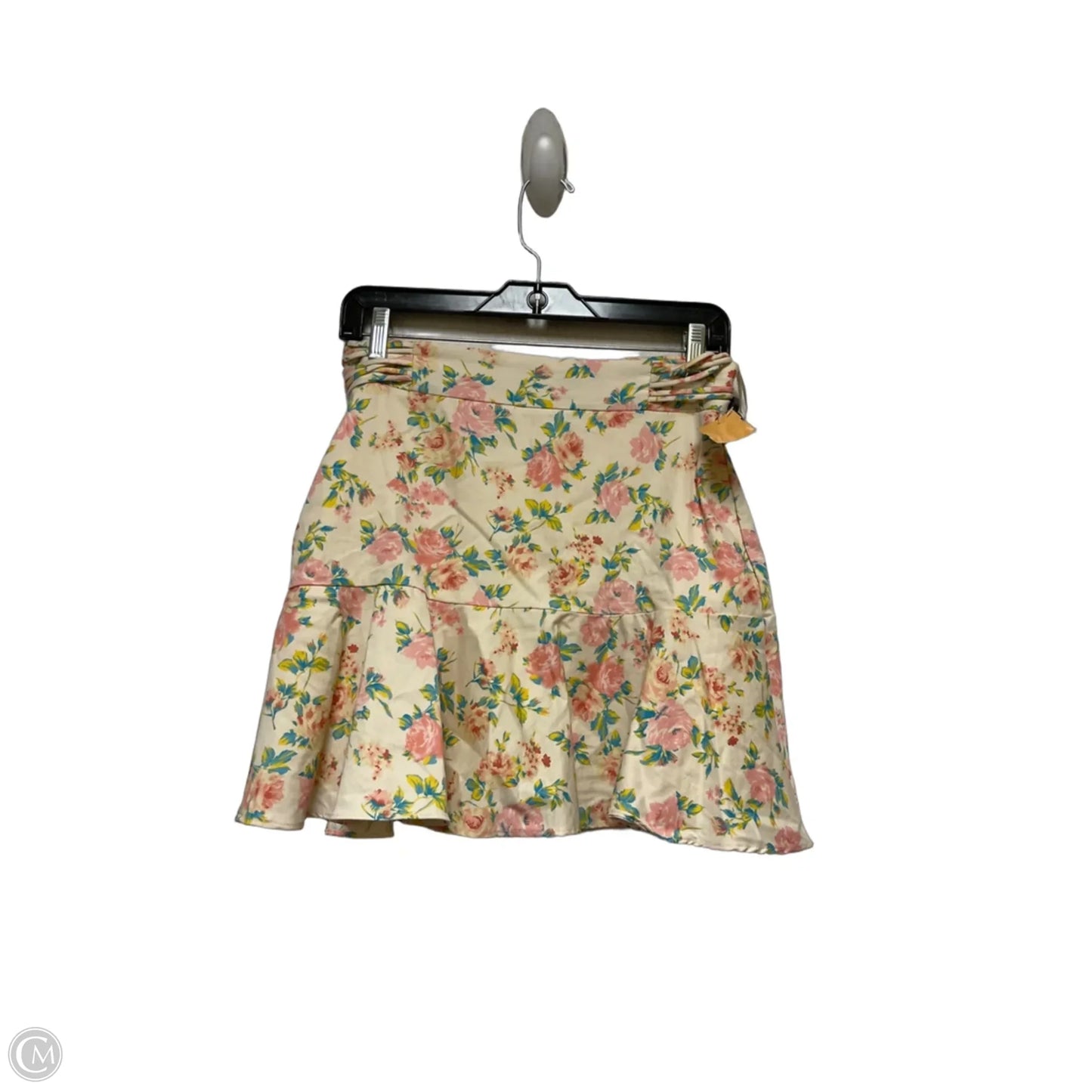 Skirt Mini & Short By Zara In Floral Print, Size: 8