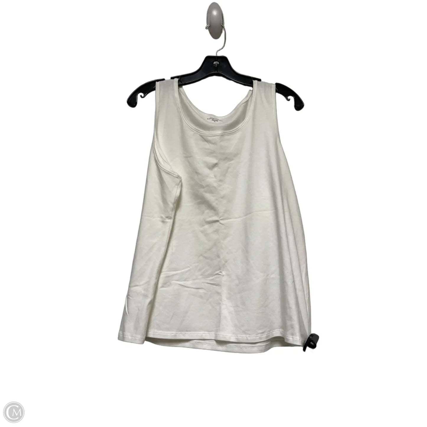 Tank Top By Eileen Fisher In White, Size: Xl