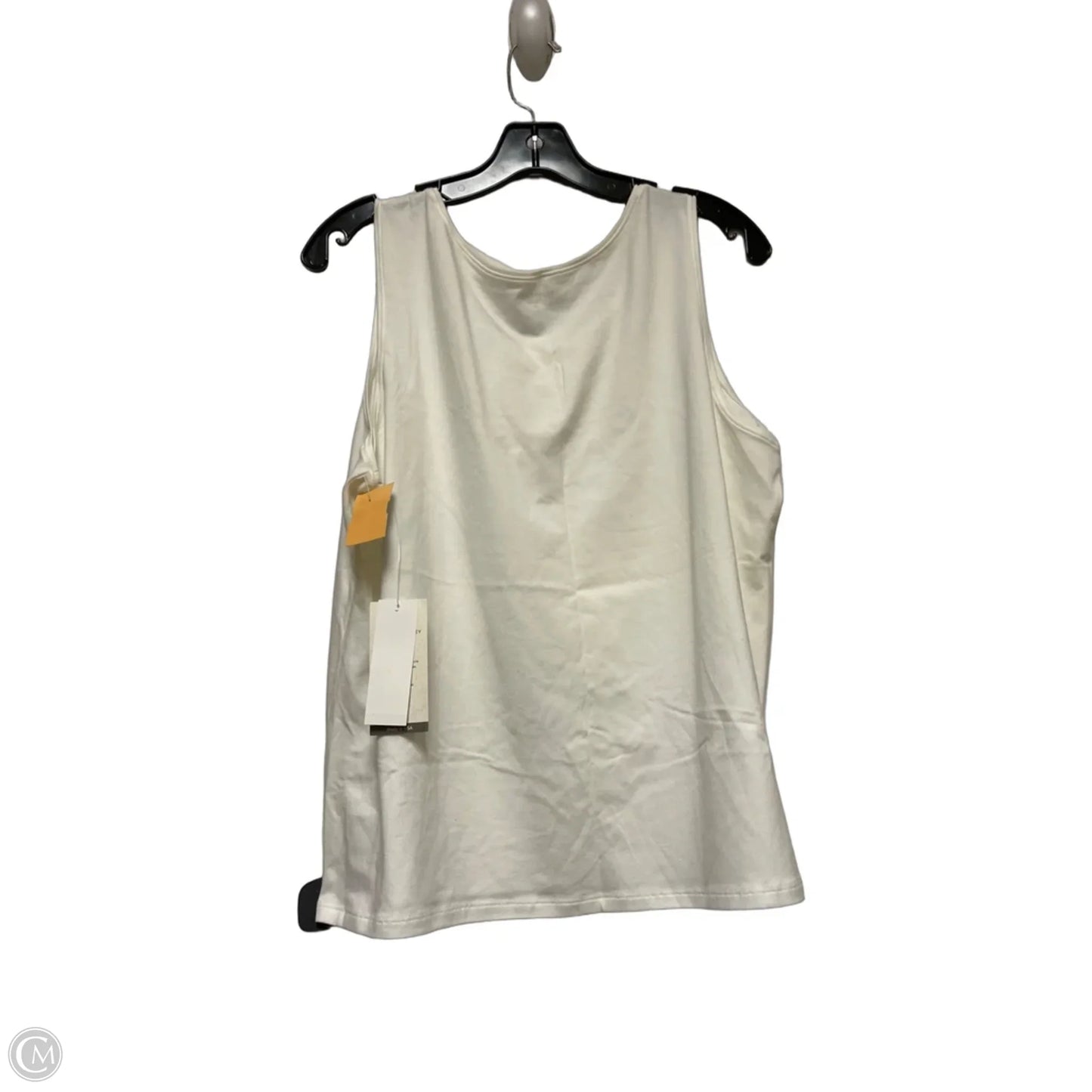 Tank Top By Eileen Fisher In White, Size: Xl