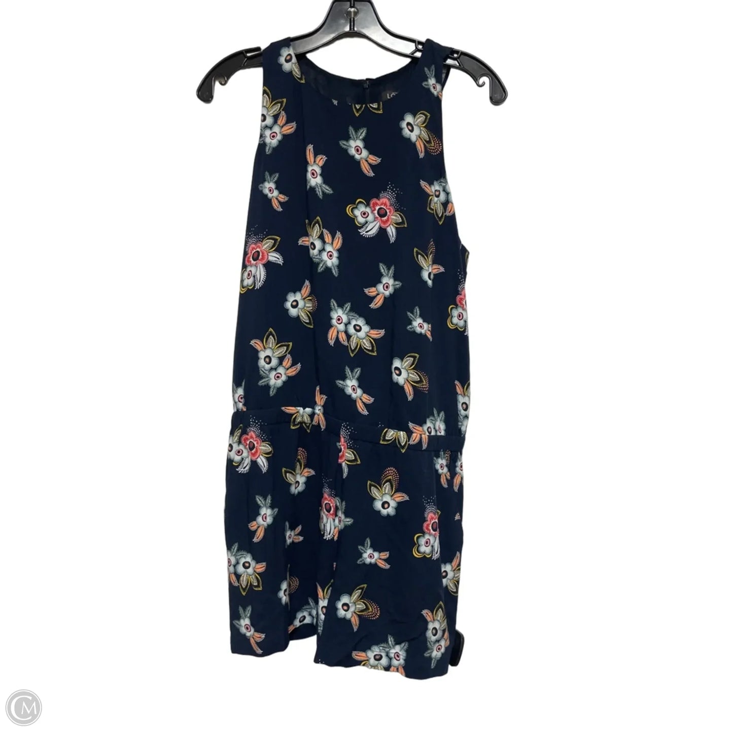 Dress Casual Short By Loft In Floral Print, Size: S