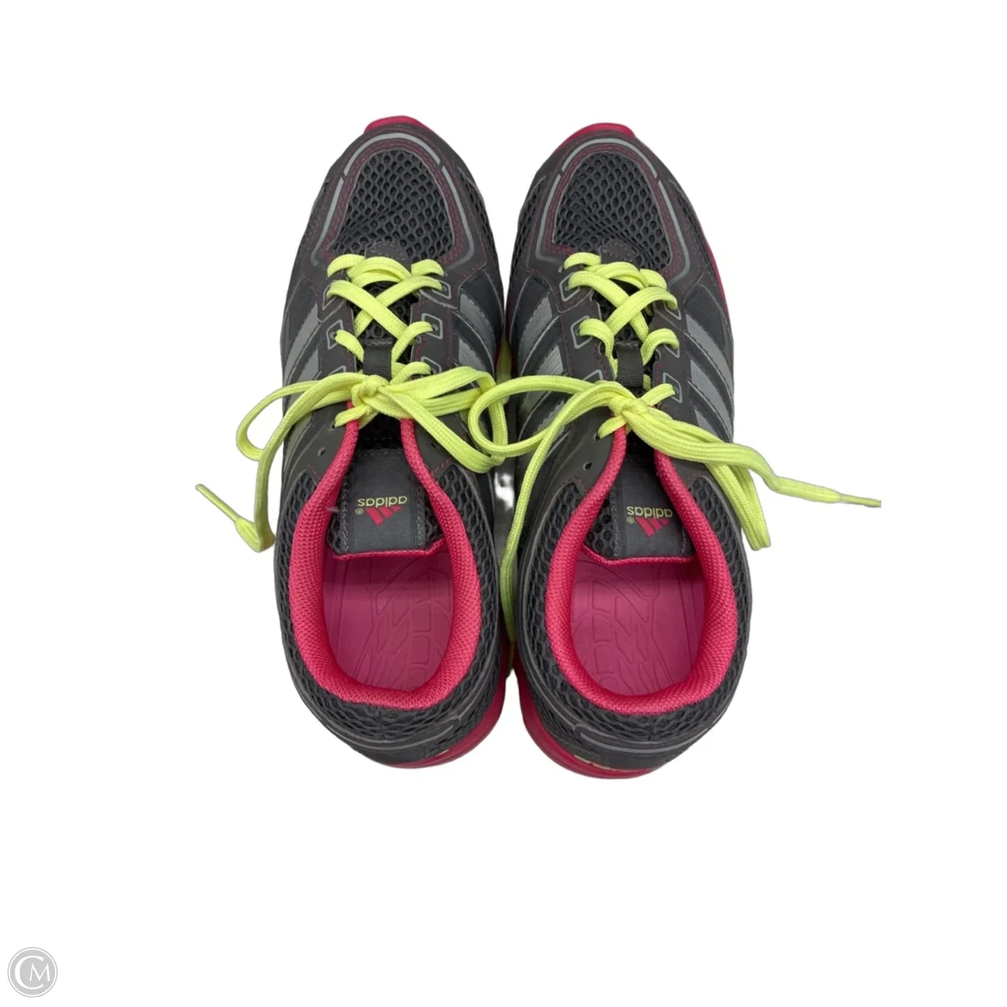Shoes Sneakers By Adidas In Grey & Pink, Size: 8.5
