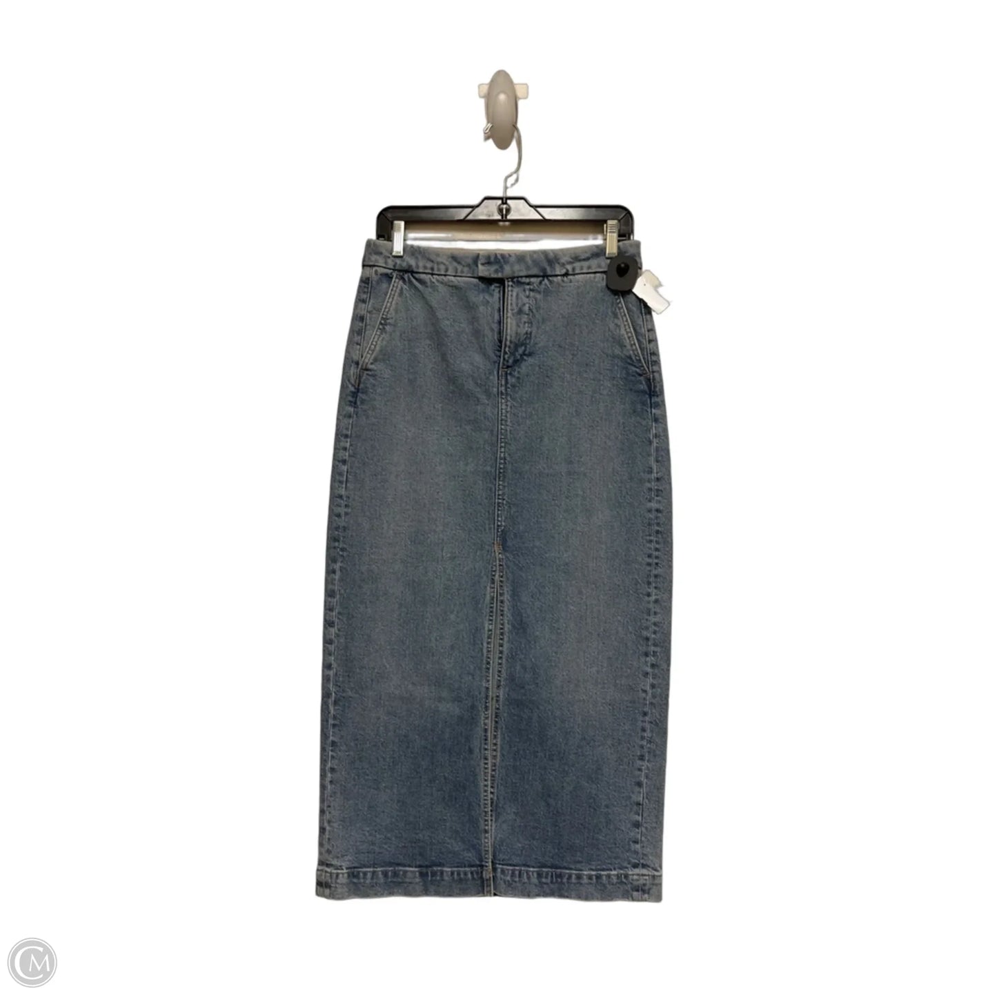 Skirt Maxi By Loft In Blue Denim, Size: 2