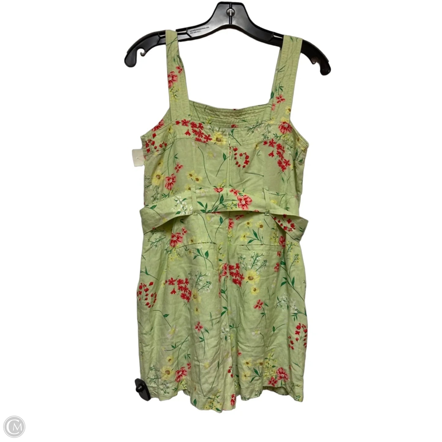 Romper By Loft In Floral Print, Size: Xs
