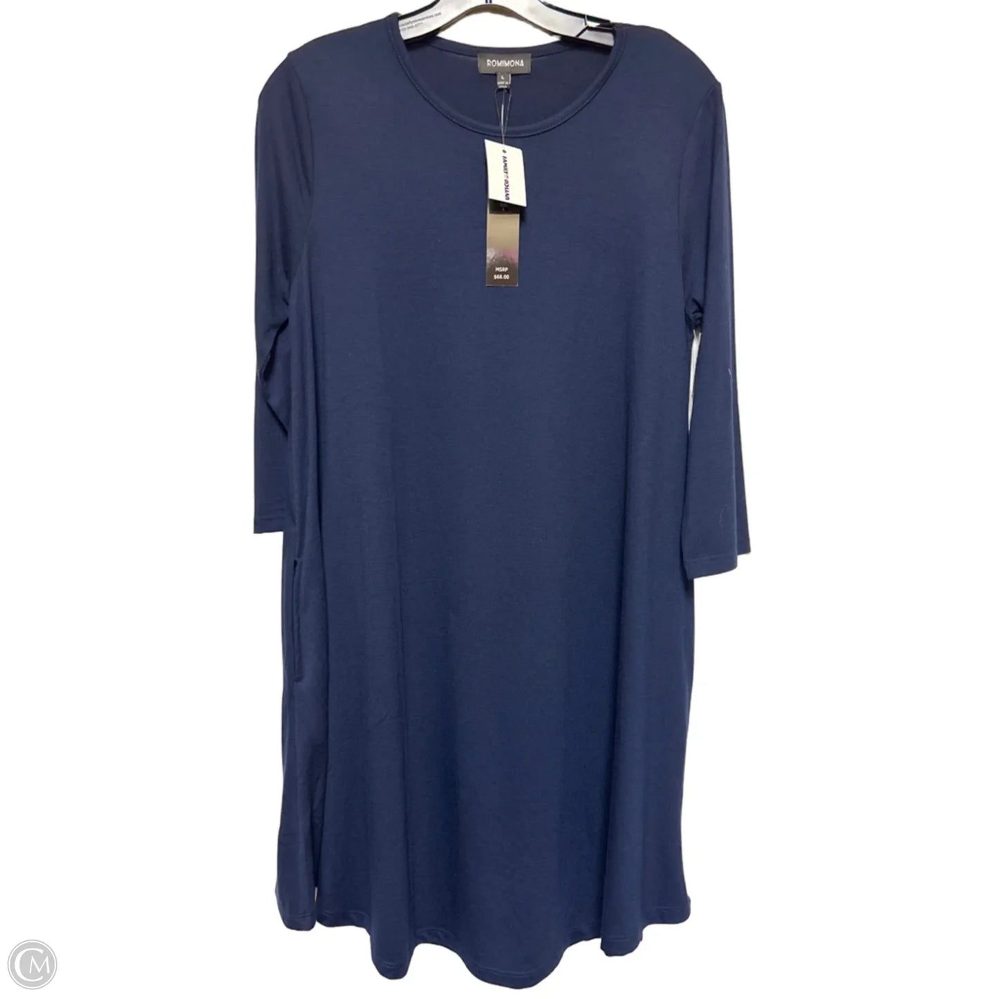 Dress Casual Short By Clothes Mentor In Navy, Size: L
