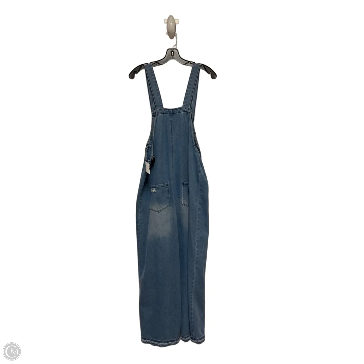 Overalls By Clothes Mentor In Blue Denim, Size: S