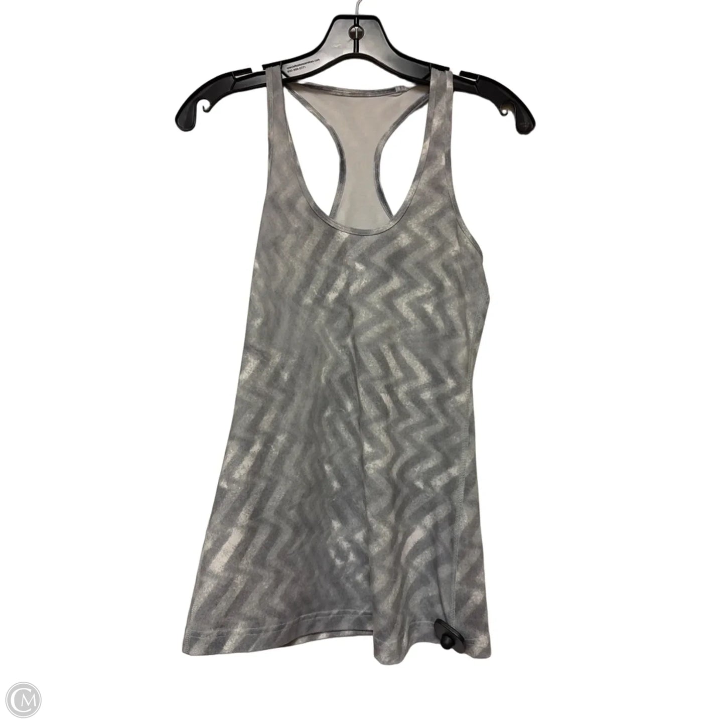 Athletic Tank Top By Lululemon In Grey, Size: S