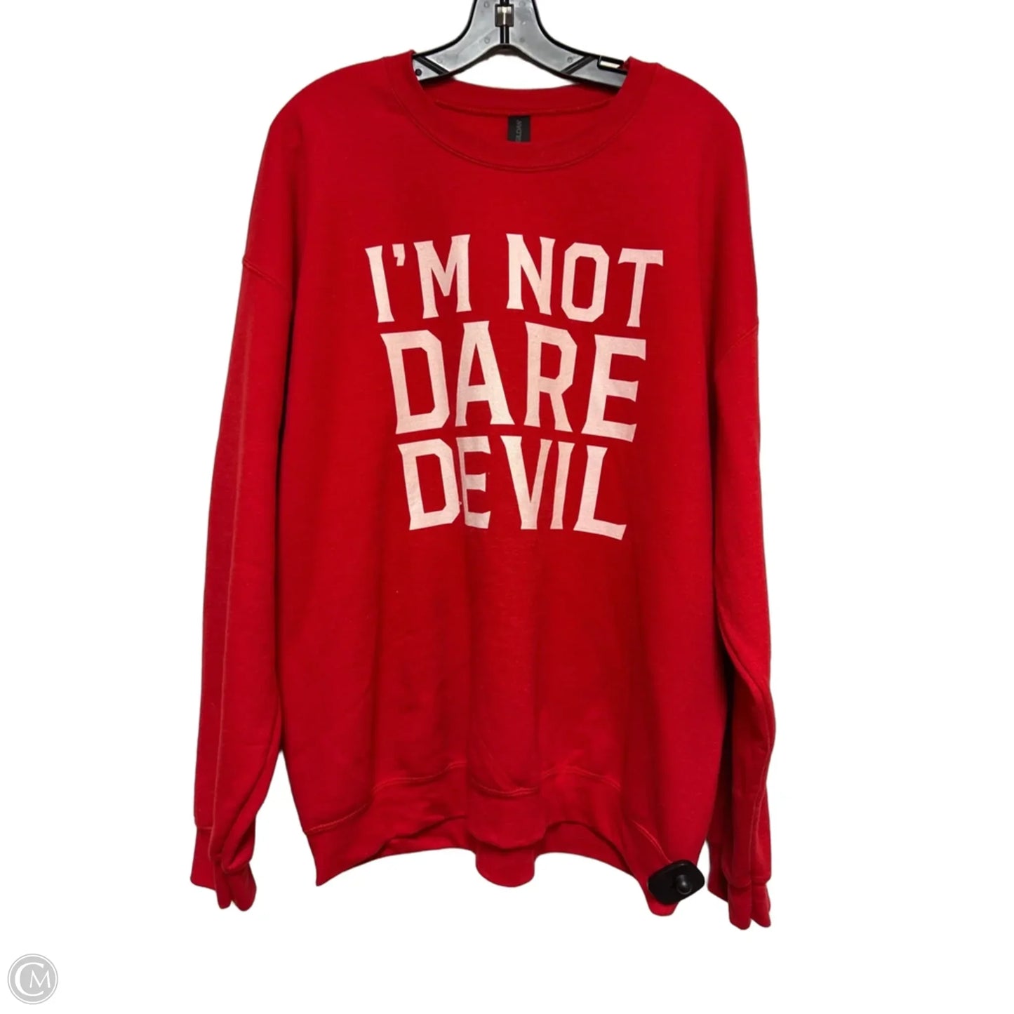 Sweatshirt Crewneck By Gildan In Red, Size: Xl