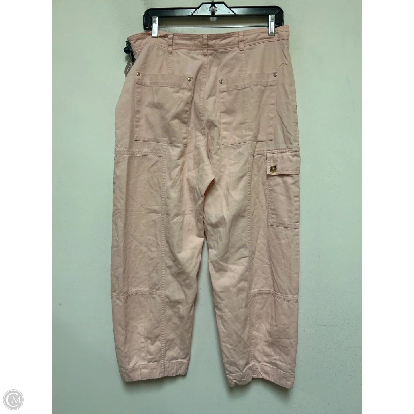 Pants Wide Leg By Anthropologie In Pink, Size: 12