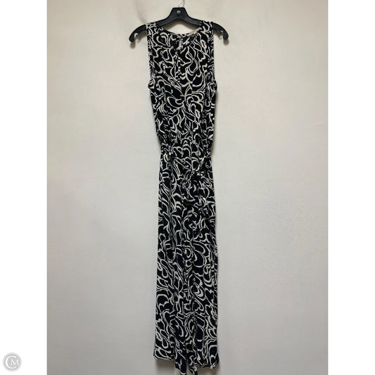 Jumpsuit By Loft In Black & White, Size: L