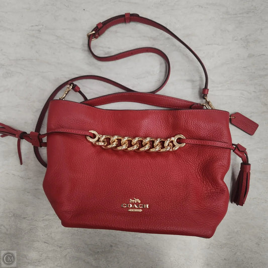 Crossbody Designer By Coach, Size: Medium