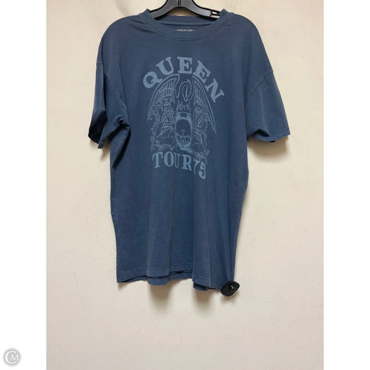 Top Short Sleeve Basic By American Eagle In Blue, Size: S