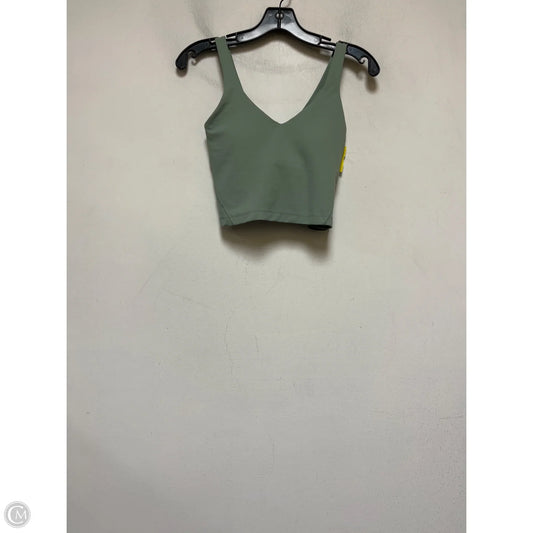 Athletic Tank Top By Lululemon In Green, Size: 2