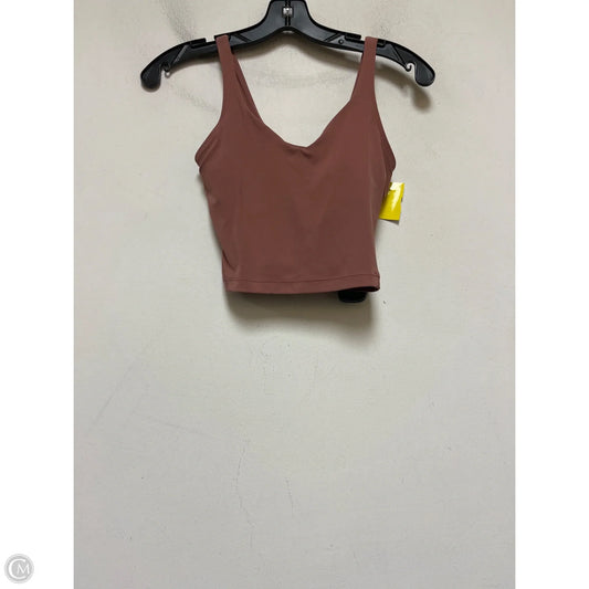 Athletic Tank Top By Lululemon In Pink, Size: 2