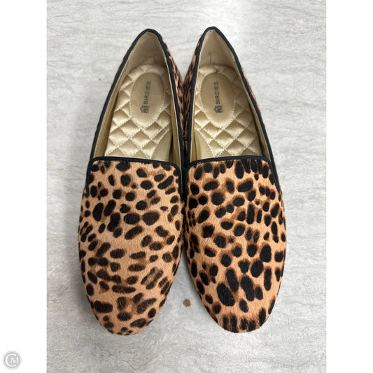 Sandals Flats By Birdies In Animal Print, Size: 8