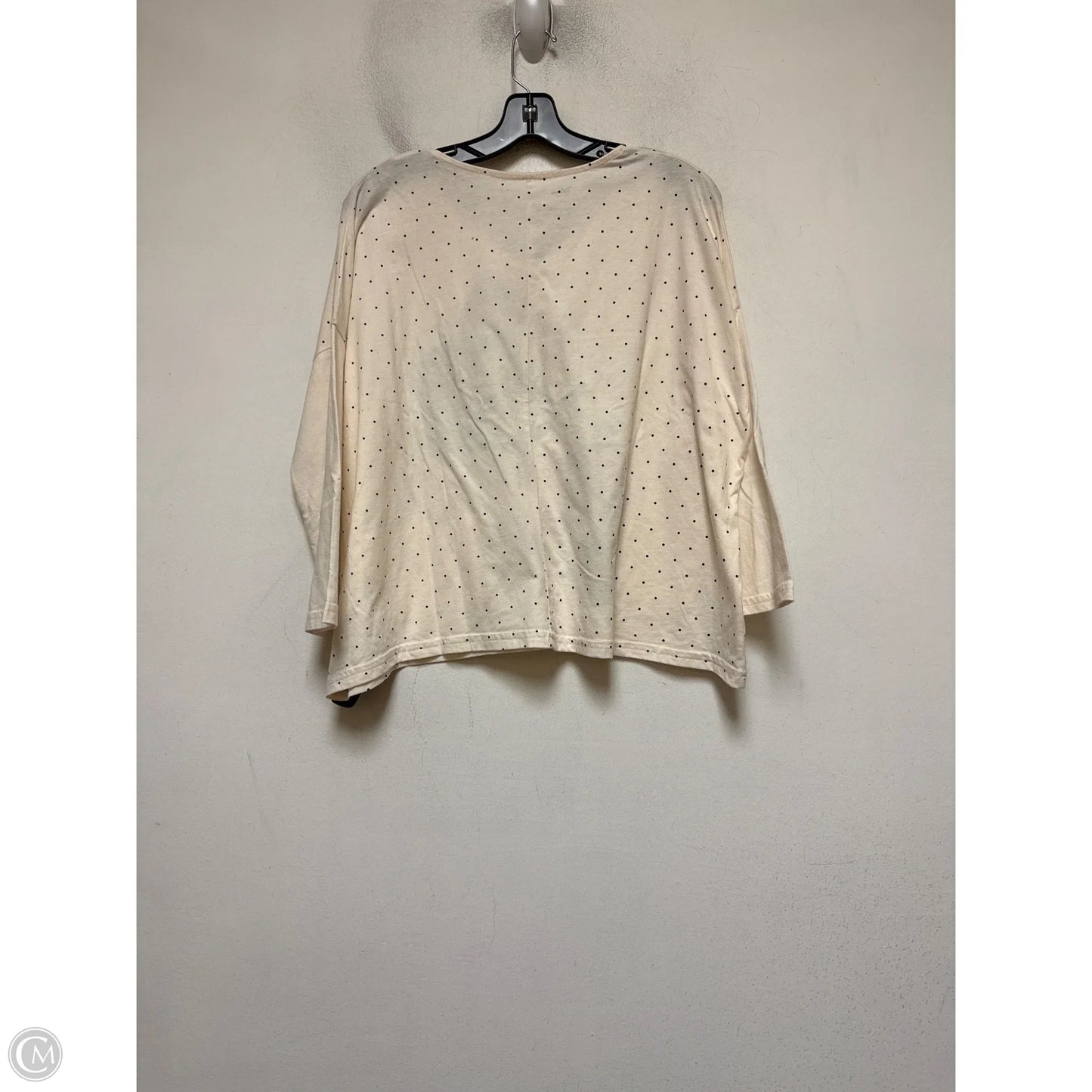 Top Long Sleeve By Disney Store In Polkadot Pattern, Size: M