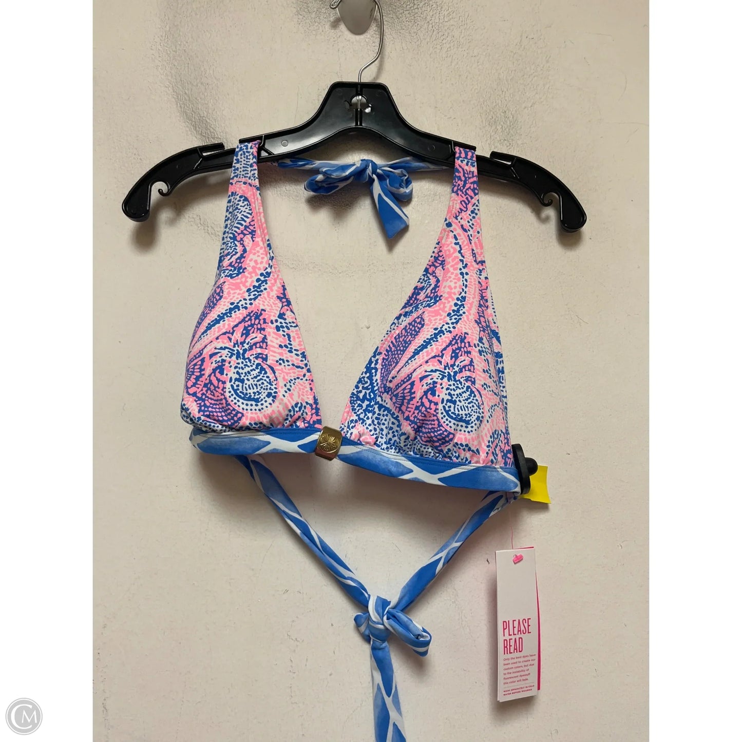Swimsuit Designer By Lilly Pulitzer In Blue & Pink, Size: 12