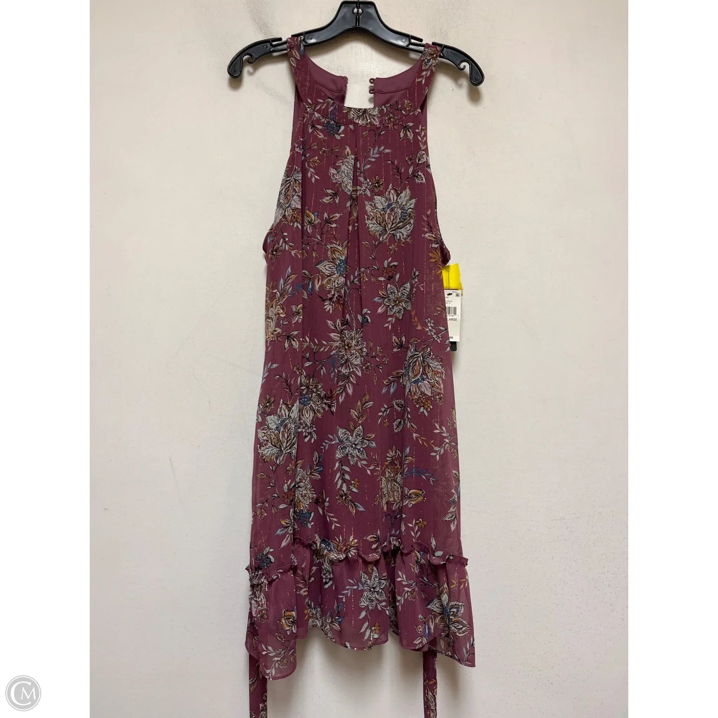 Dress Casual Short By Bcx In Floral Print, Size: Xxl