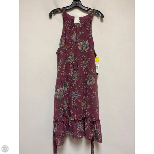 Dress Casual Short By Bcx In Floral Print, Size: Xxl