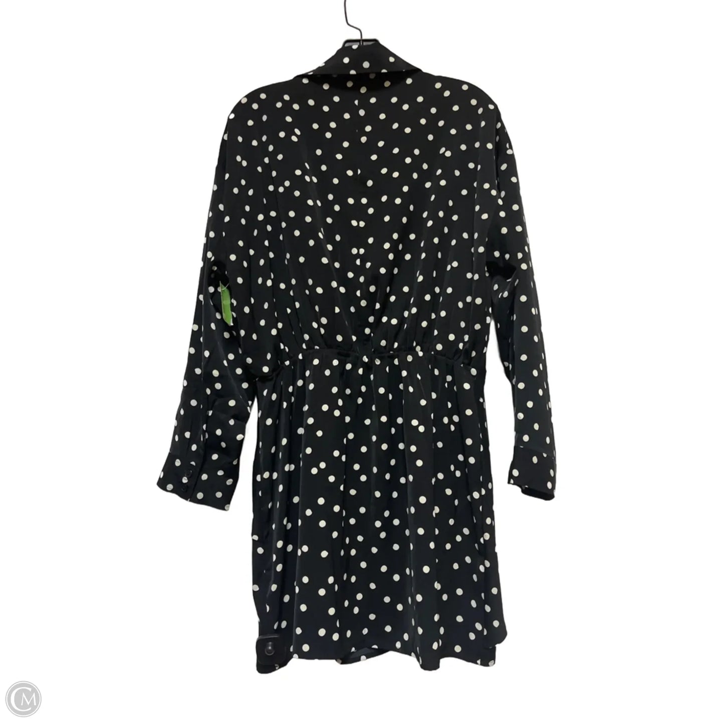 Dress Casual Short By Abercrombie And Fitch In Polkadot Pattern, Size: M