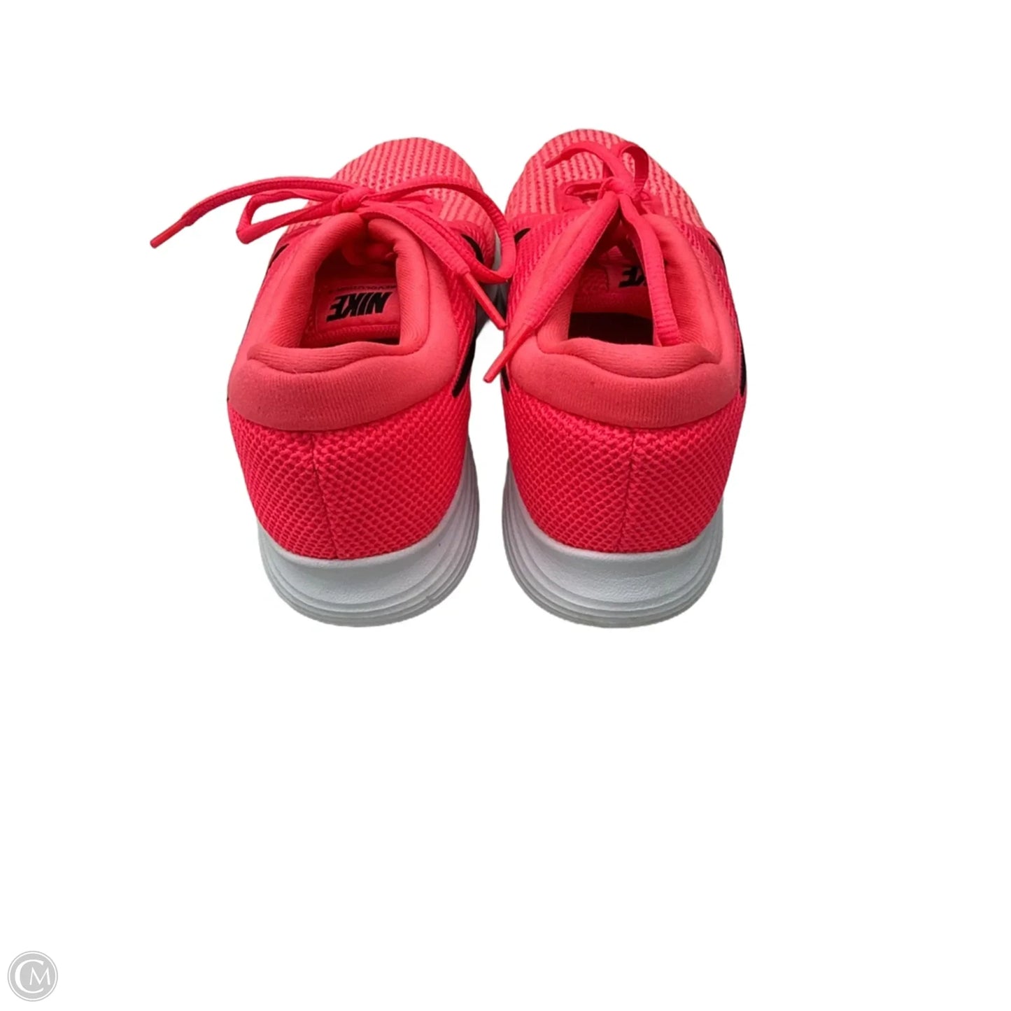 Shoes Athletic By Nike In Black & Pink, Size: 8