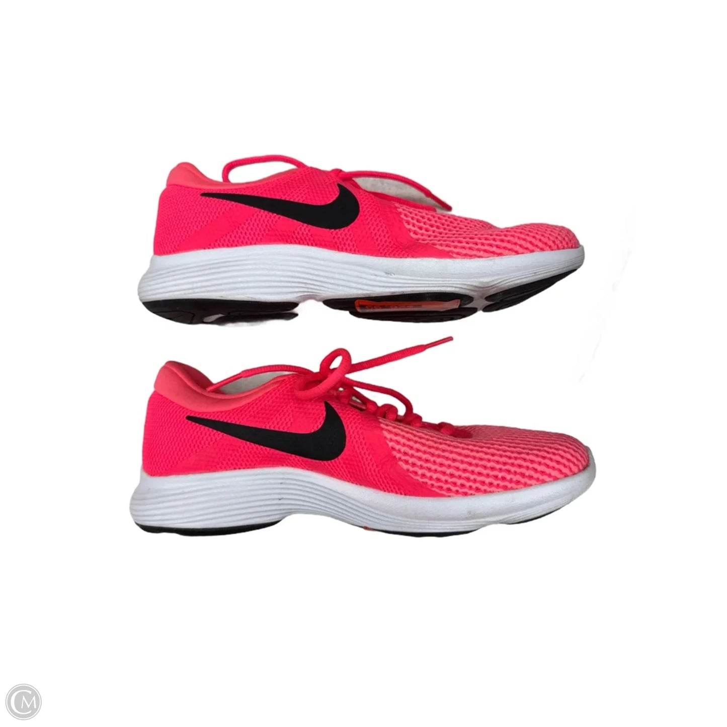 Shoes Athletic By Nike In Black & Pink, Size: 8