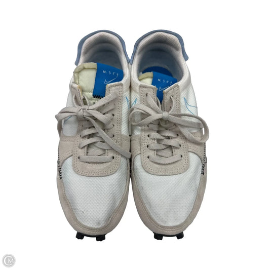 Shoes Sneakers By Nike In Blue & Cream, Size: 6