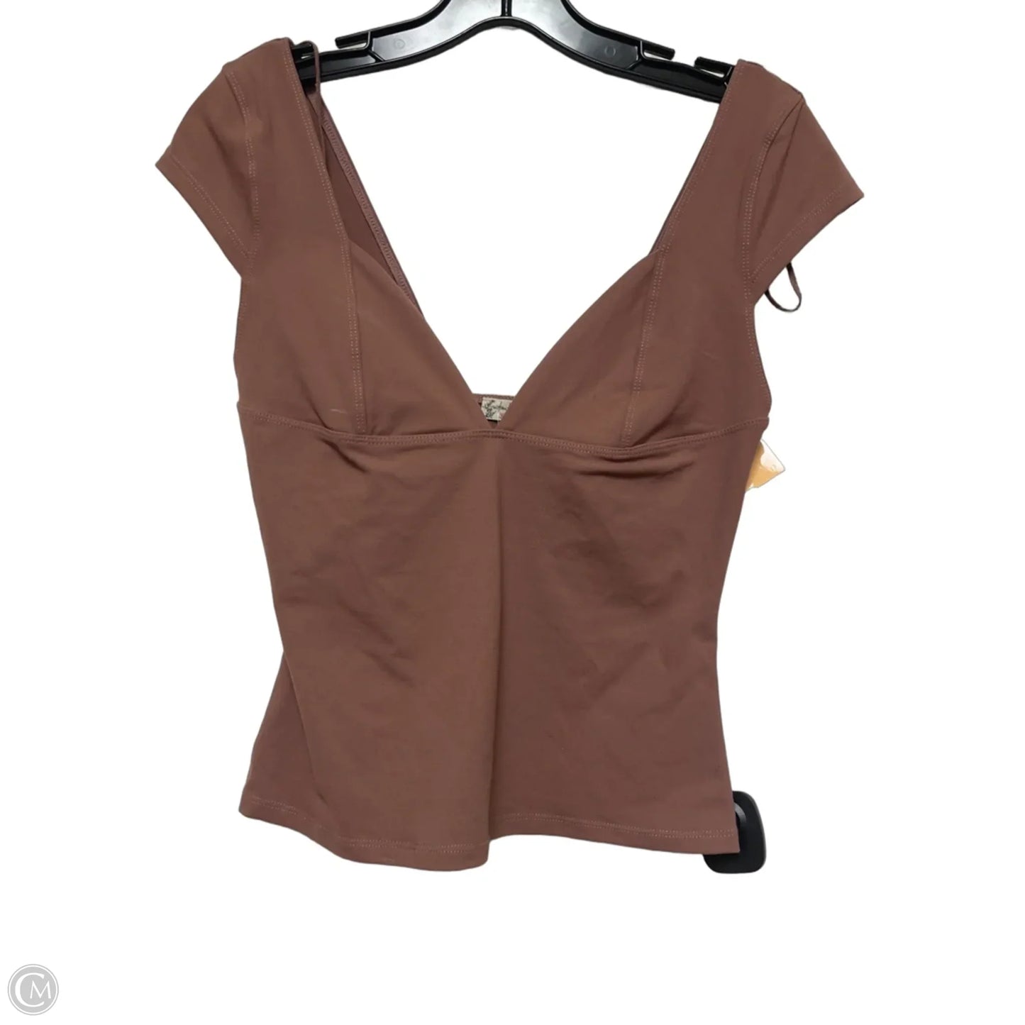 Top Sleeveless By Free People In Brown, Size: M