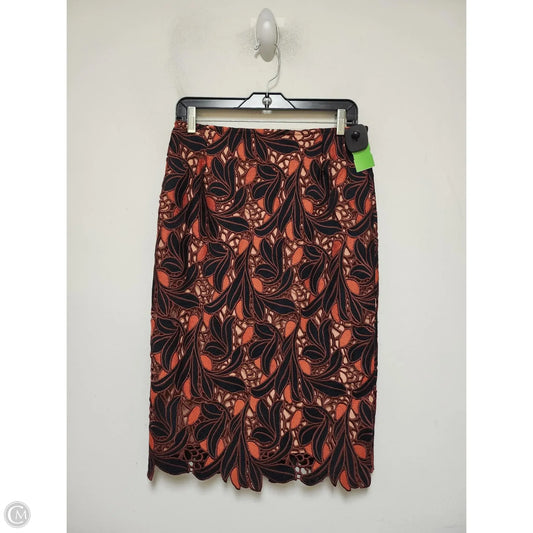Skirt Midi By Antonio Melani In Multi-colored, Size: 4