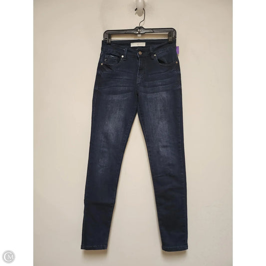 Jeans Skinny By Kancan In Blue Denim, Size: 4