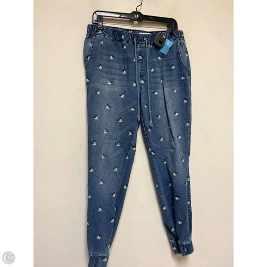Pants Joggers By Disney In Blue Denim, Size: 14