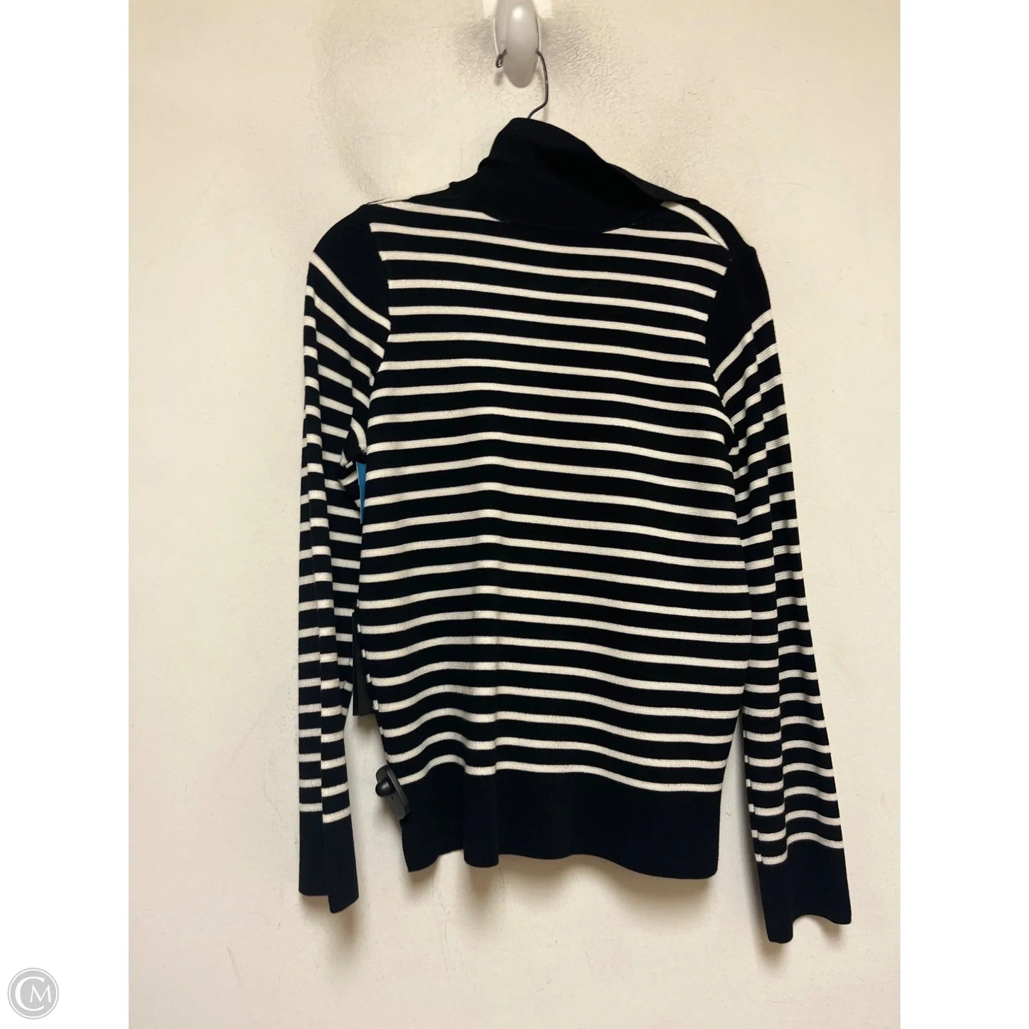 Top Long Sleeve By Cyrus In Striped Pattern, Size: Xs
