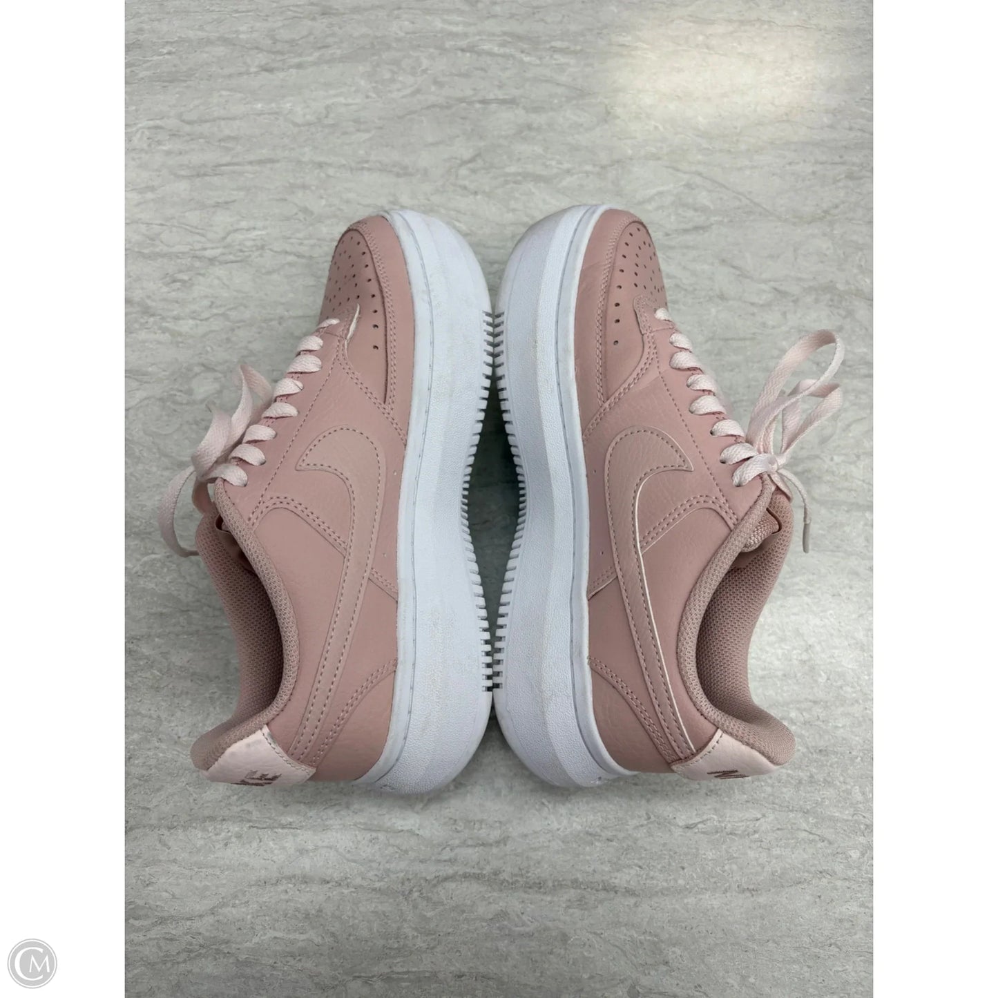 Shoes Sneakers Platform By Nike In Pink, Size: 9