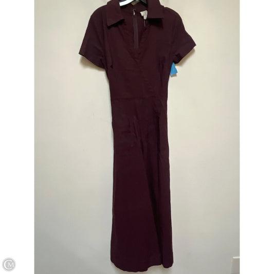 Jumpsuit By Maeve In Maroon, Size: S