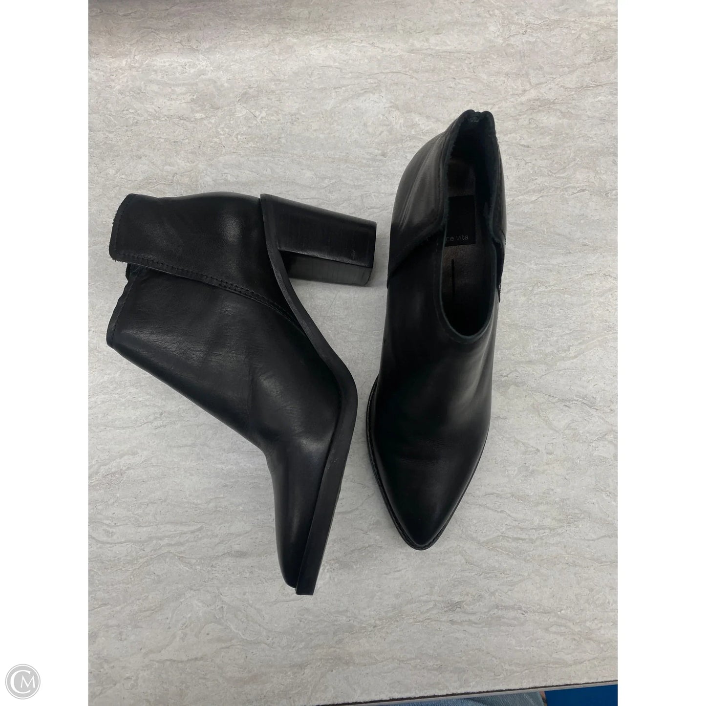 Boots Ankle Heels By Dolce Vita In Black, Size: 8.5