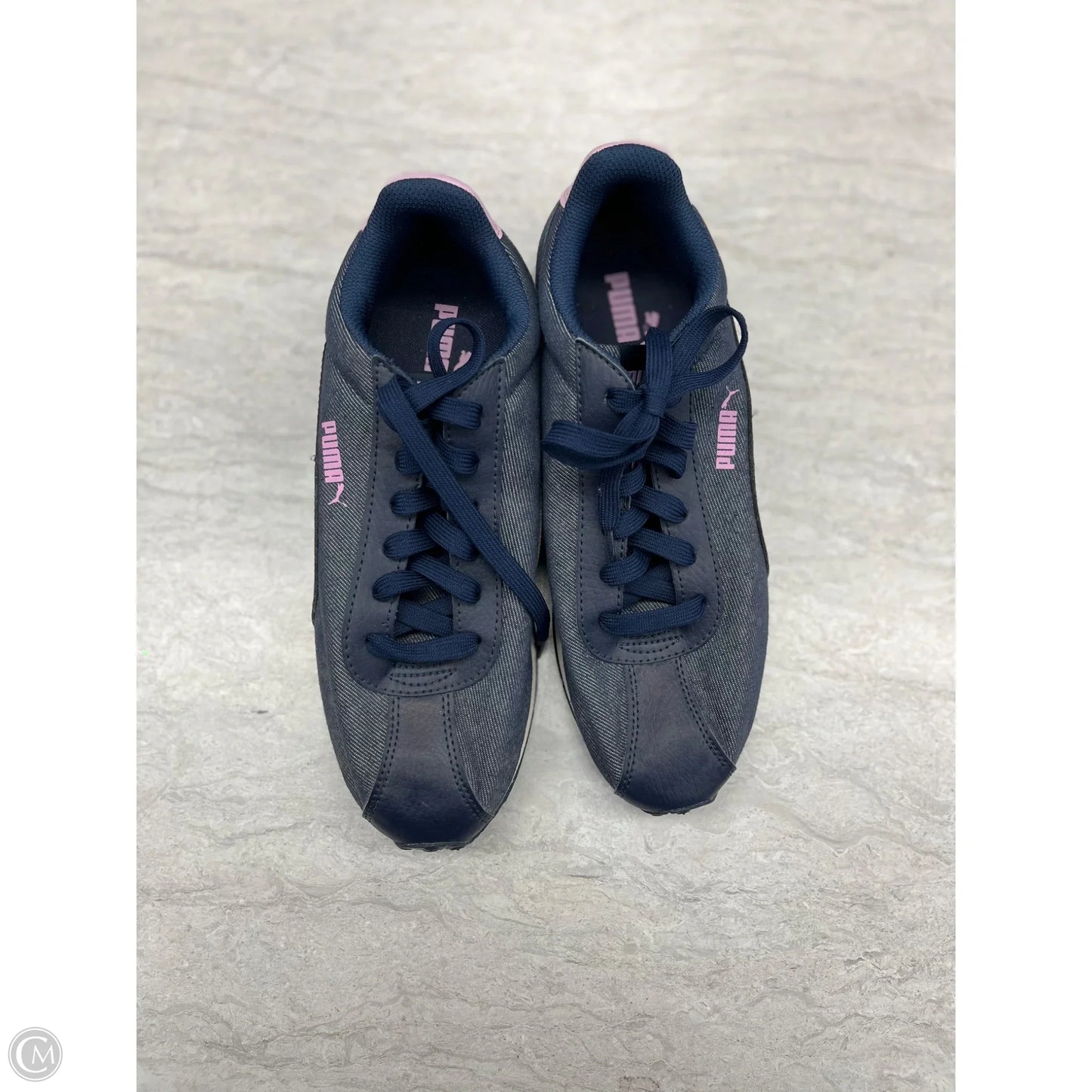 Shoes Athletic By Puma In Navy, Size: 6