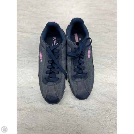 Shoes Athletic By Puma In Navy, Size: 6