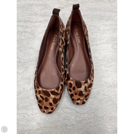 Shoes Flats By Clothes Mentor In Animal Print, Size: 7